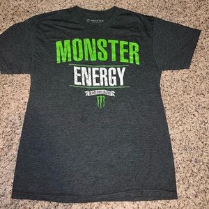 Monster energy tee history tee